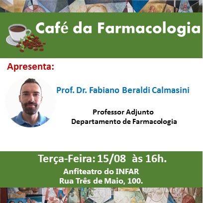 Café da farmacologia Profa. Fabiano 15.08